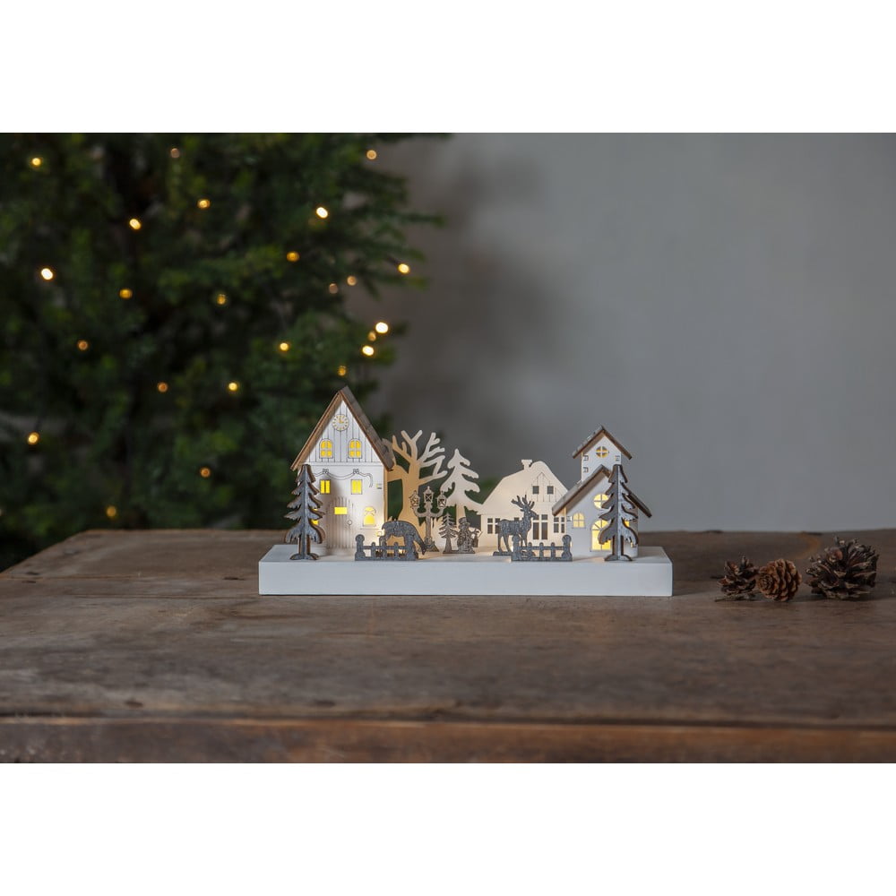 E-shop Vianočná svetelná LED dekorácia Star Trading Fauna, dĺžka 28 cm
