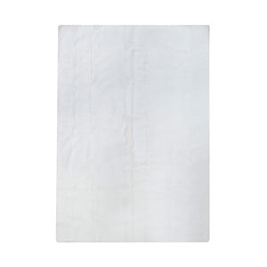 Biely koberec z králičej kože Pipsa Blanket, 180 × 120 cm