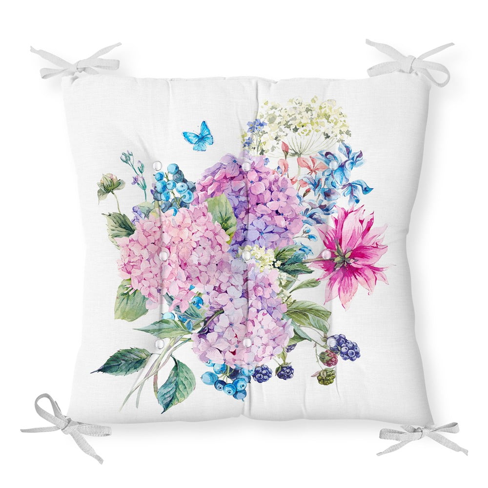 E-shop Sedák s prímesou bavlny Minimalist Cushion Covers Bouquet, 40 x 40 cm