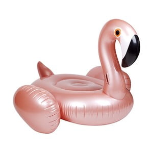 Nafukovací matrac Sunnylife Rose Gold Flamingo