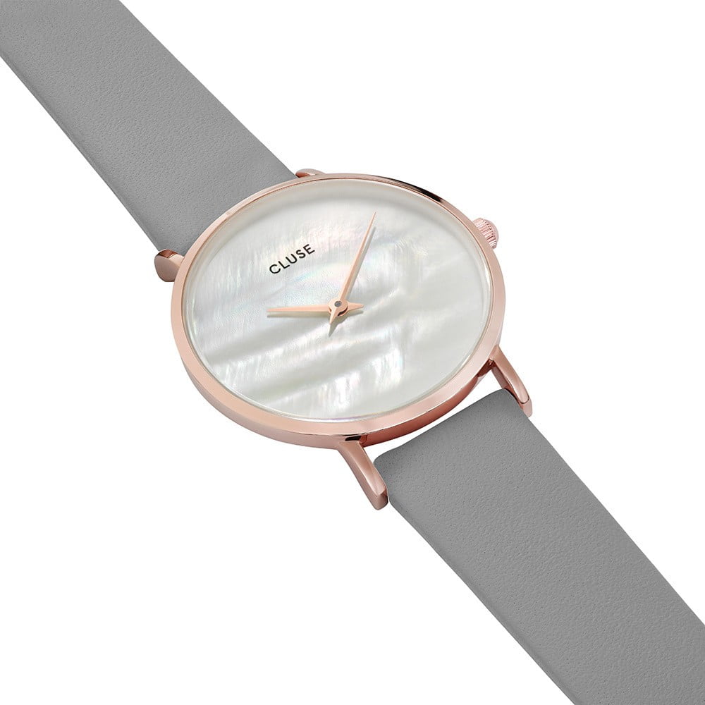 Obrázok Cluse Minuit La Perle Rose Gold White Pearl/Stone Grey