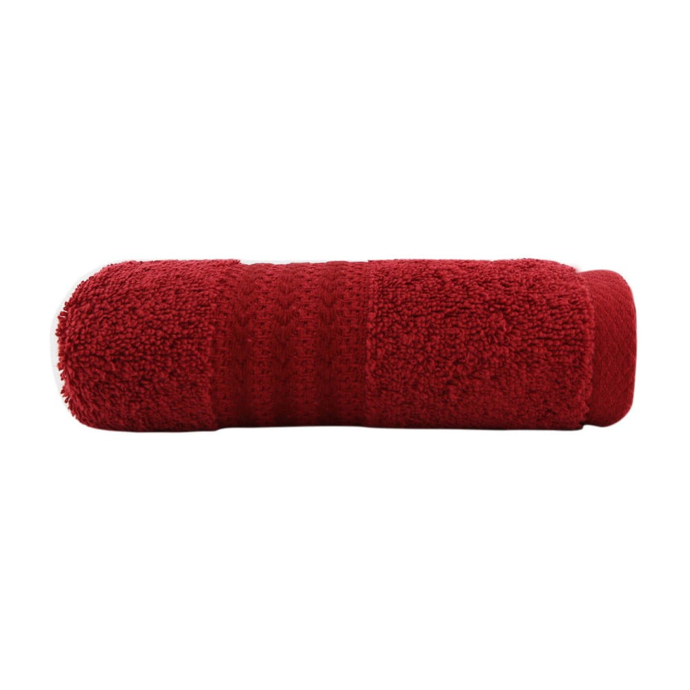 E-shop Červený uterák z čistej bavlny Foutastic, 30 × 50 cm