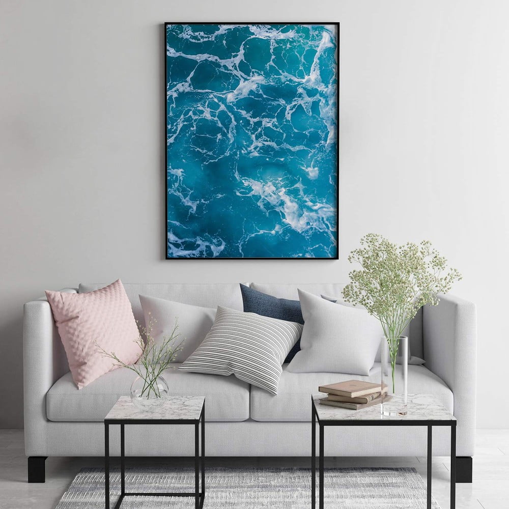 Obrázok Nástenný obraz OCEAN/BLUE, 50 x 70 cm