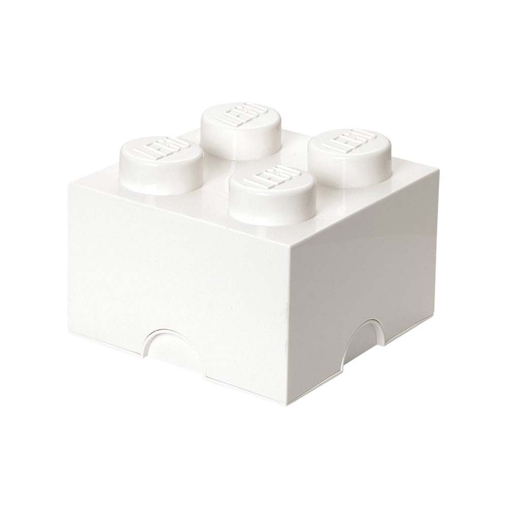 E-shop Biely úložný box štvorec LEGO®