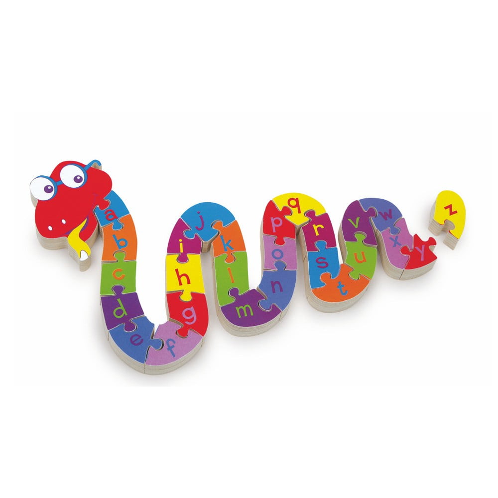 E-shop Vzdelávacie puzzle Legler ABC Snake
