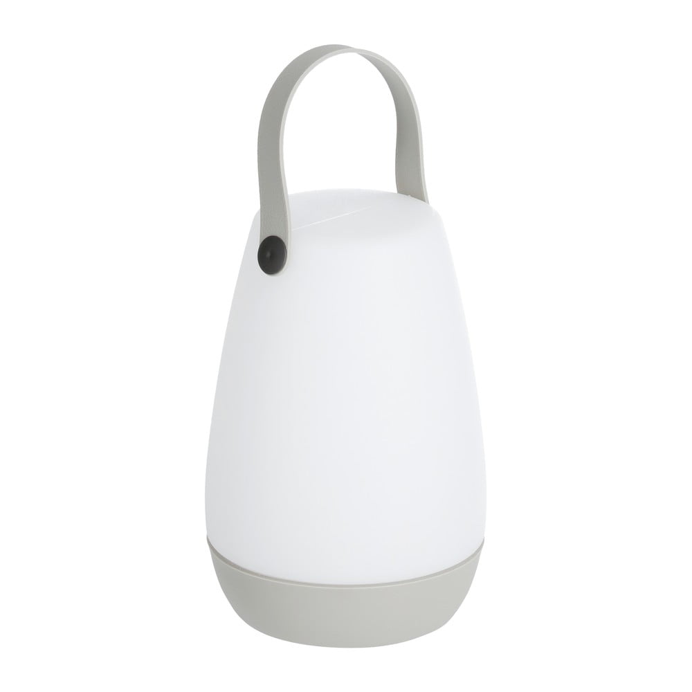 E-shop Bielo-sivá vonkajšia lampa Kave Home Dianela