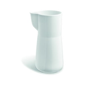 Biela nádoba na mlieko z kostného porcelánu Kähler Design Kaolin, 1 l