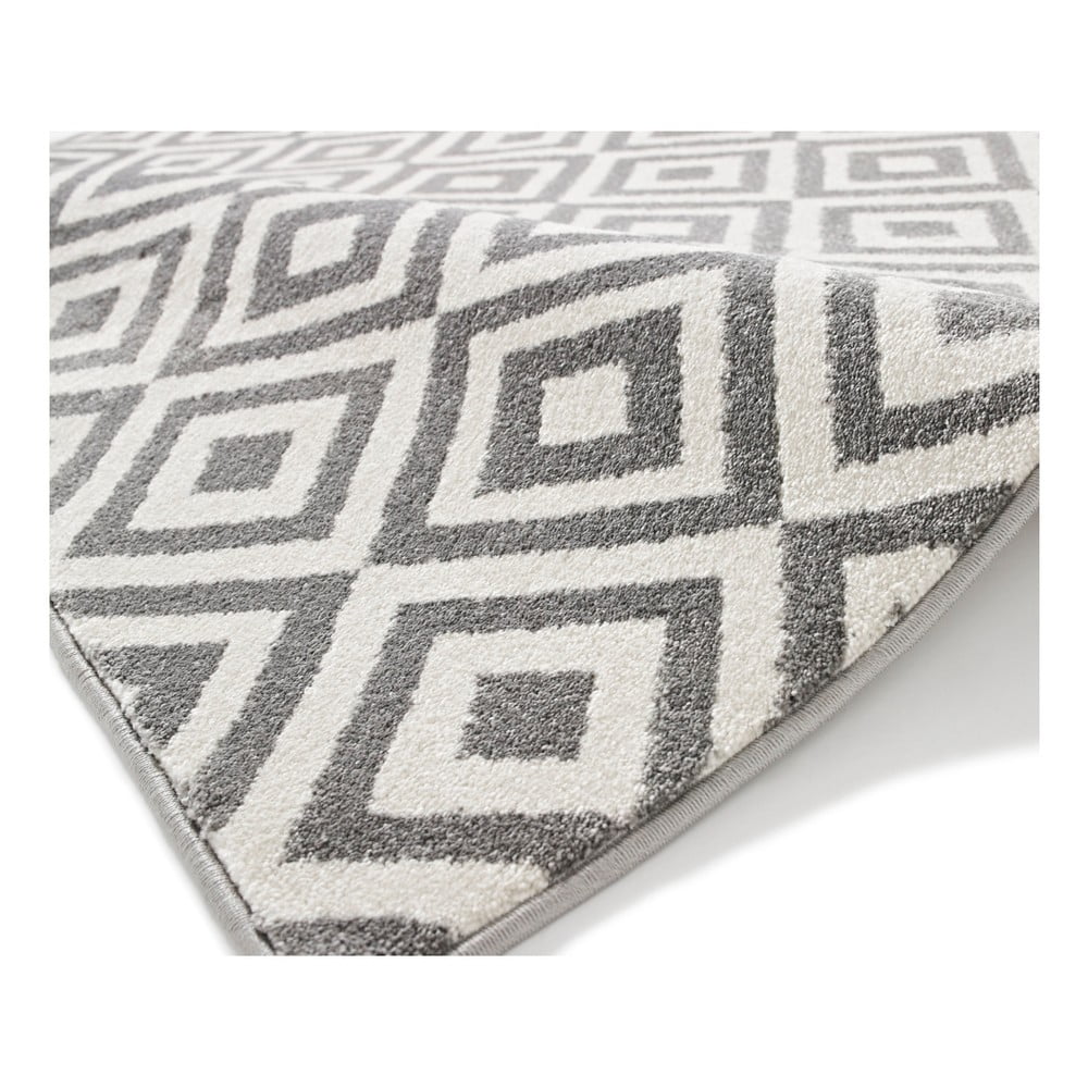 Obrázok Sivo-biely koberec Think Rugs Matrix Grey White, 160 × 220 cm