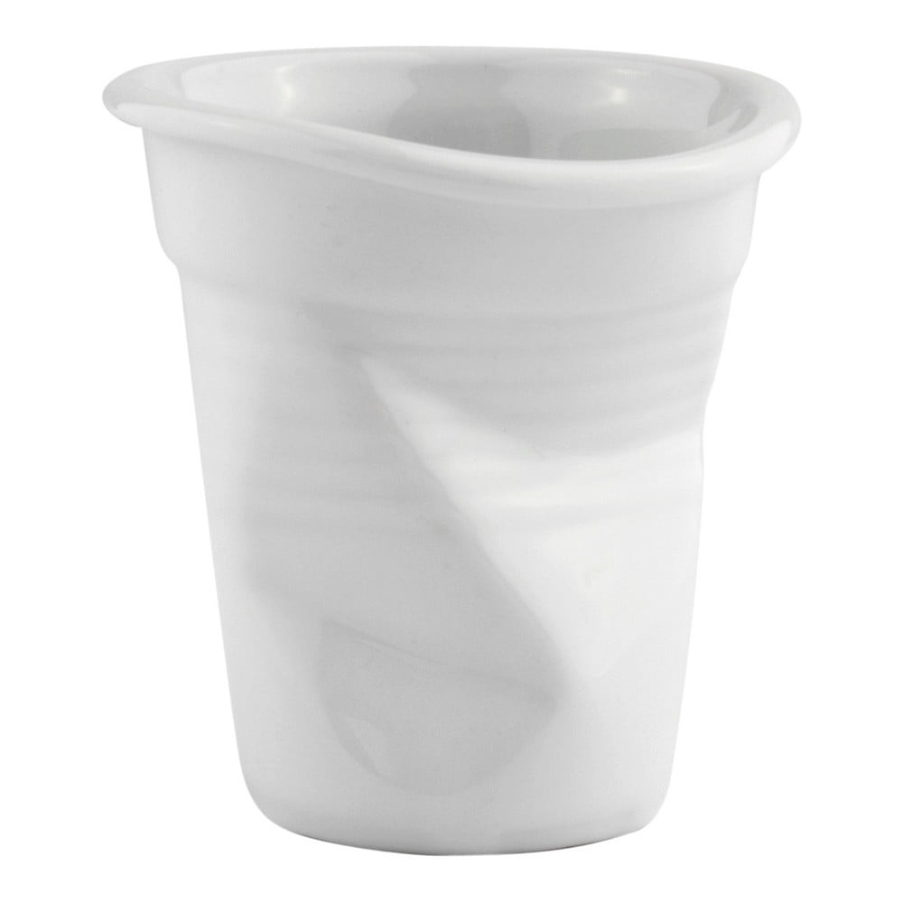 Biely porcelánový hrnček KJ Collection, 100 ml