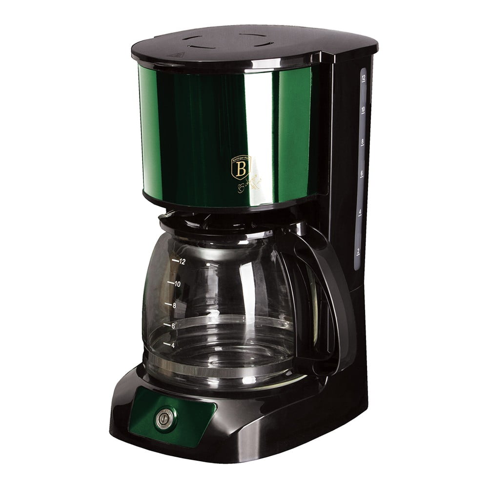 E-shop Zelený kávovar na filtrovanú kávu Emerald Collection - BerlingerHaus