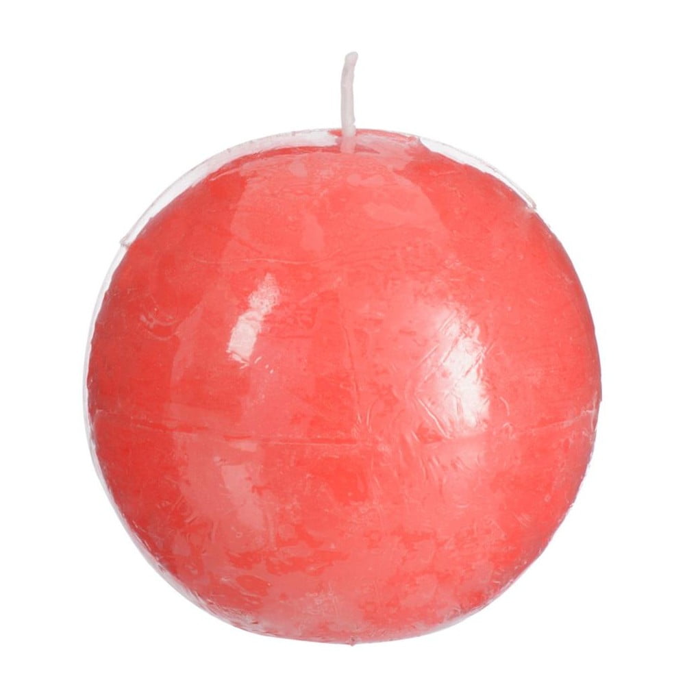 E-shop Ružová sviečka J-Line Ball