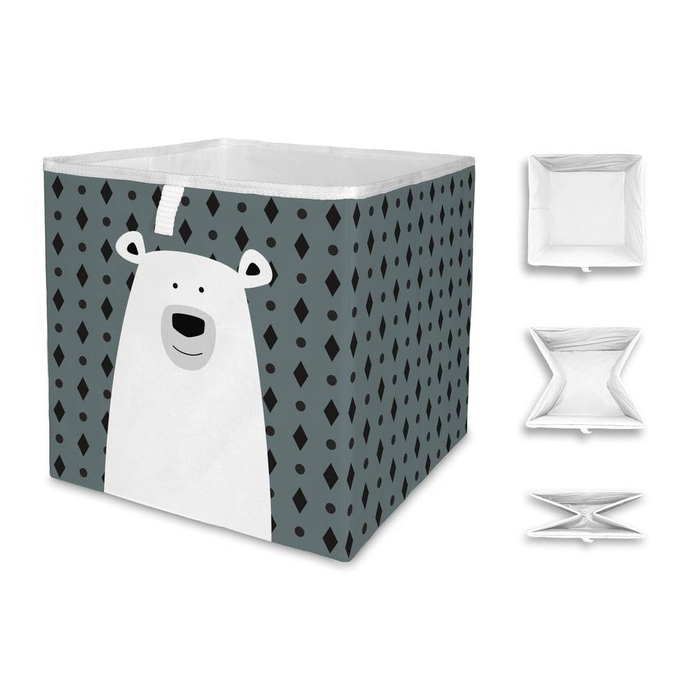 E-shop Detský úložný box Butter Kings Polar Bear