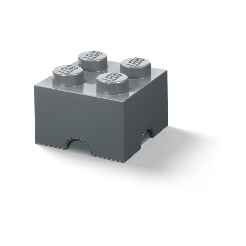 E-shop Detský tmavosivý úložný box LEGO® Square