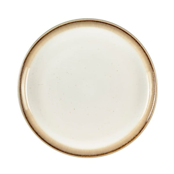 Béžový kameninový tanier Bitz Mensa, ø 17 cm
