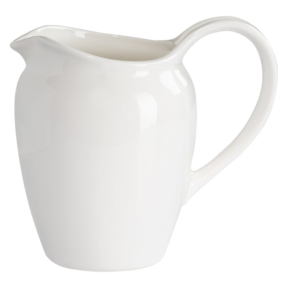 E-shop Biela porcelánová nádobka na mlieko Maxwell & Williams Basic, 720 ml