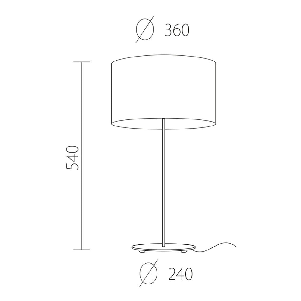 Obrázok Čierno-medená stolová lampa Sotto Luce MIKA M 1T