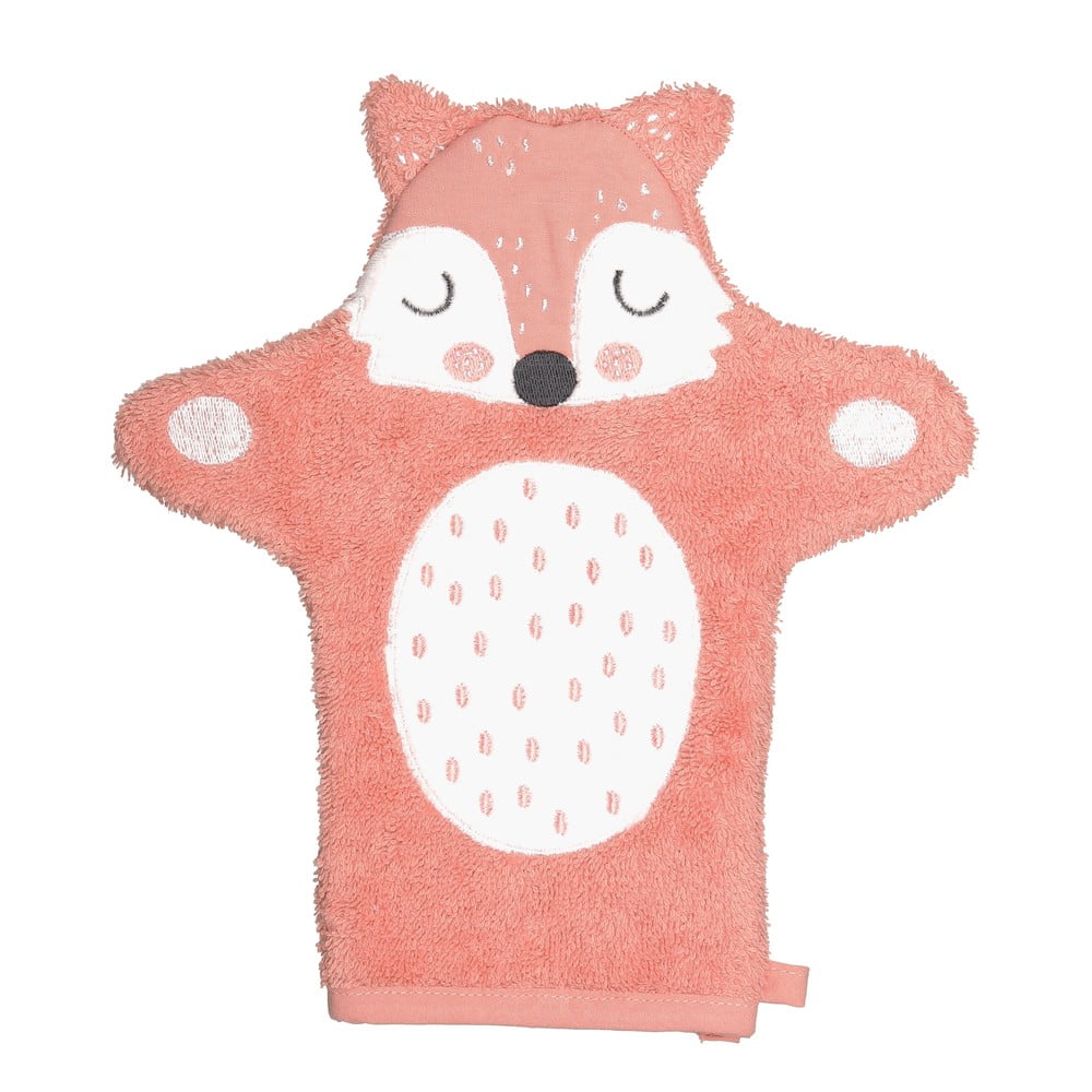 E-shop Detská rukavica na umývanie z froté bavlny Södahl Fox