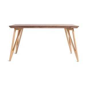 Jedálenský stôl z masívneho jaseňového dreva Charlie Pommier Triangle, 200 x 80 cm