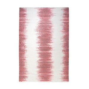 Ručne vyrábaný koberec The Rug Republic Fentom Ivory Red, 160 × 230 cm