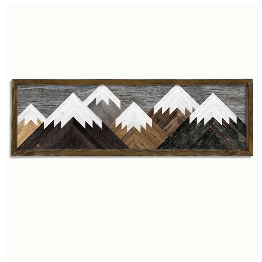 E-shop Nástenný obraz Mountains, 120 × 35 cm
