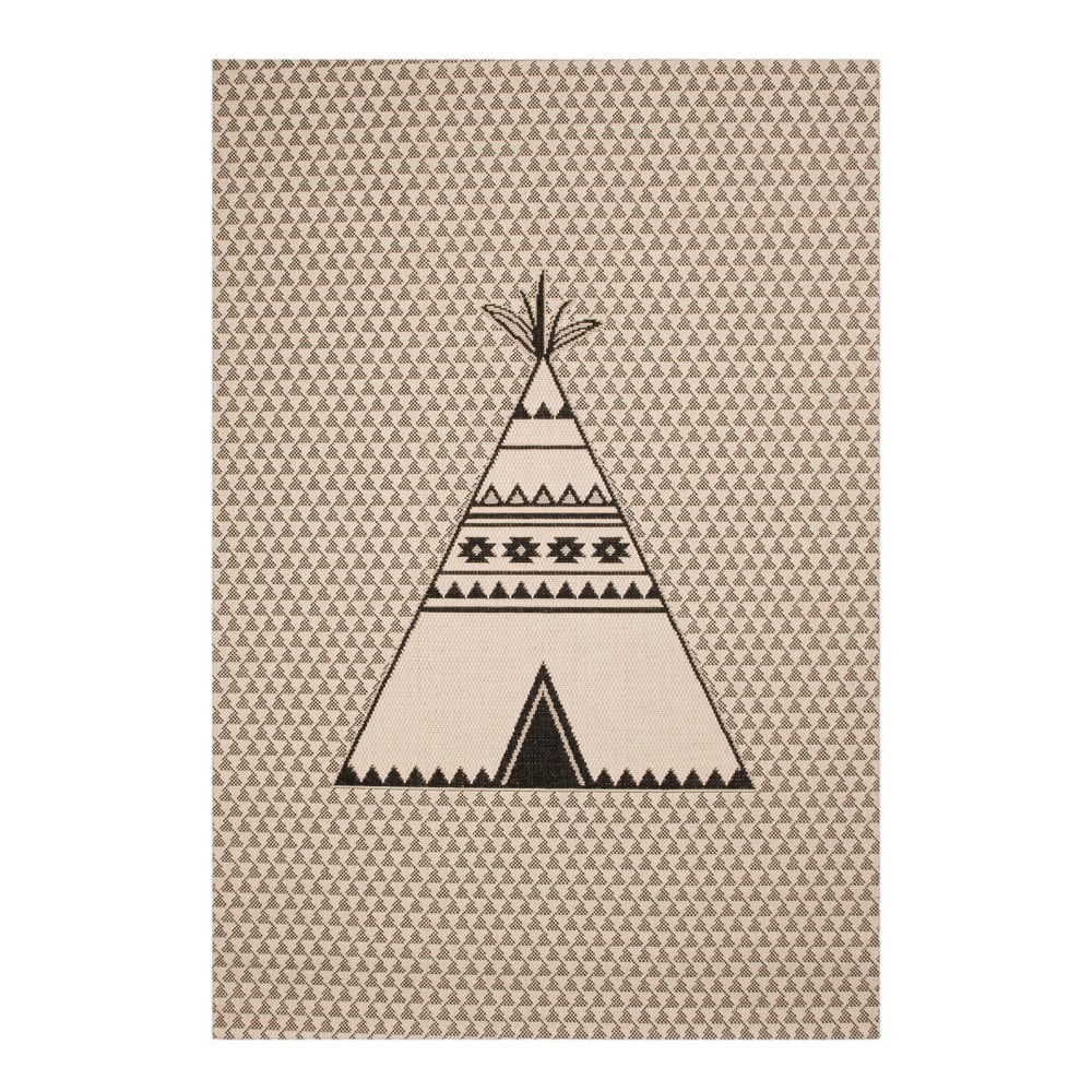 Obrázok Detský hnedý koberec Zala Living Teepee, 120 × 170 cm