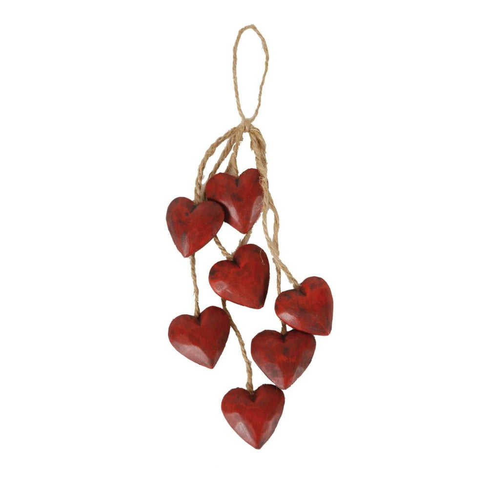 E-shop Závesná dekorácia Antic Line Red Heart