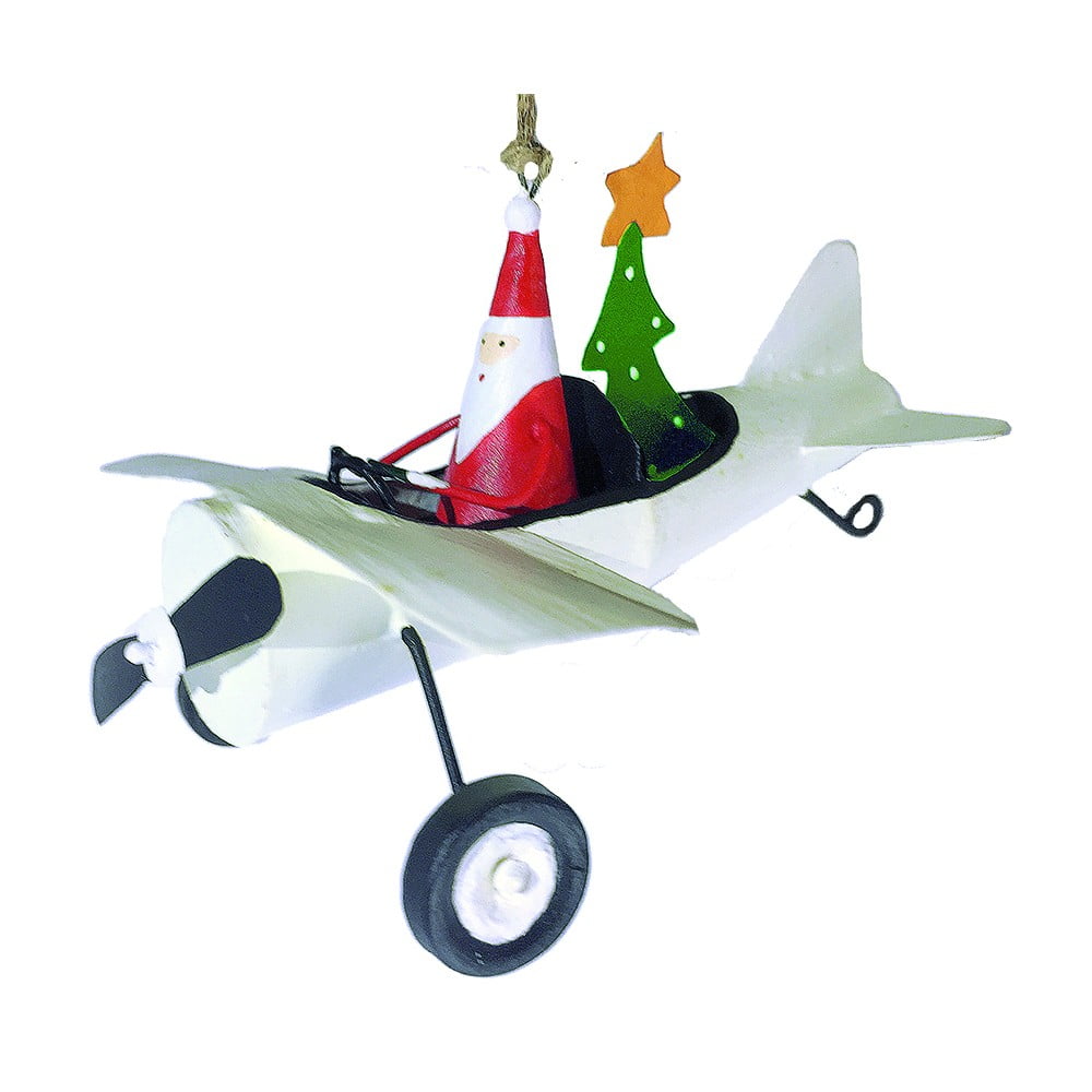 E-shop Vianočná závesná ozdoba G-Bork Airplane