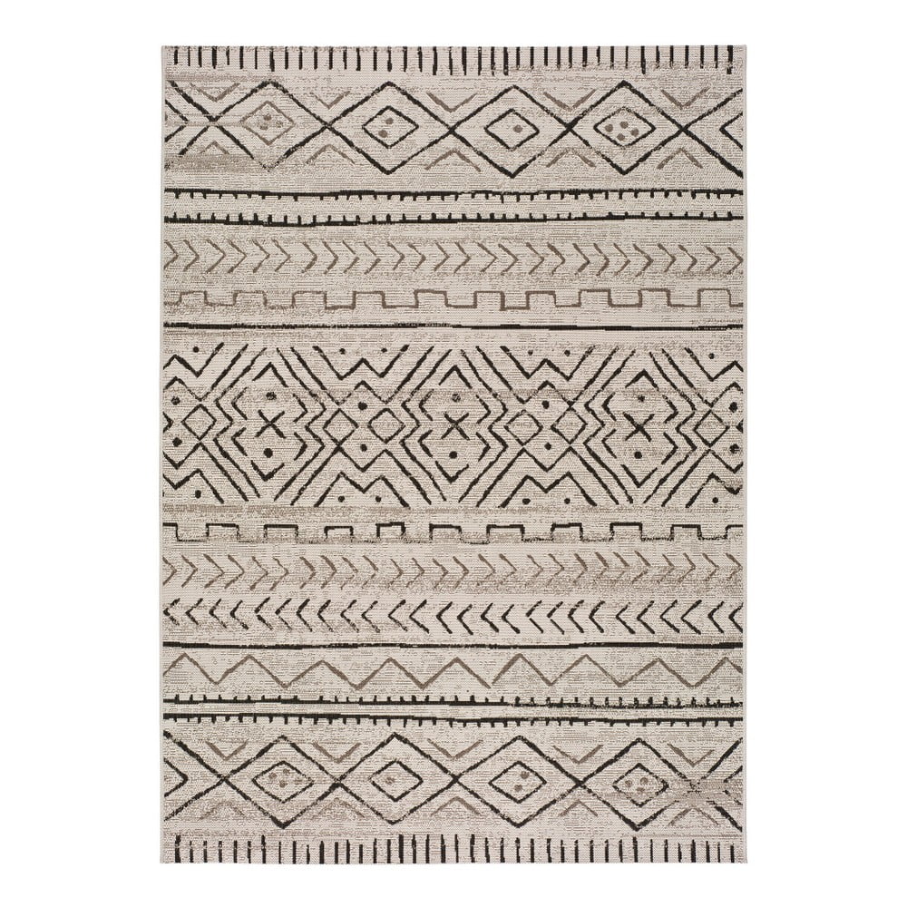 Sivobéžový vonkajší koberec Universal Libra Grey Garro, 140 x 200 cm