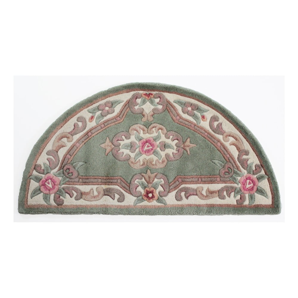 Obrázok Koberec z vlny Flair Rugs Aubusson Green, 67 × 127 cm