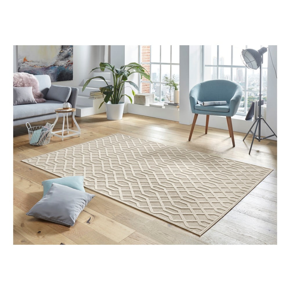 Obrázok Krémový koberec Mint Rugs Shine Mero, 120 × 170 cm