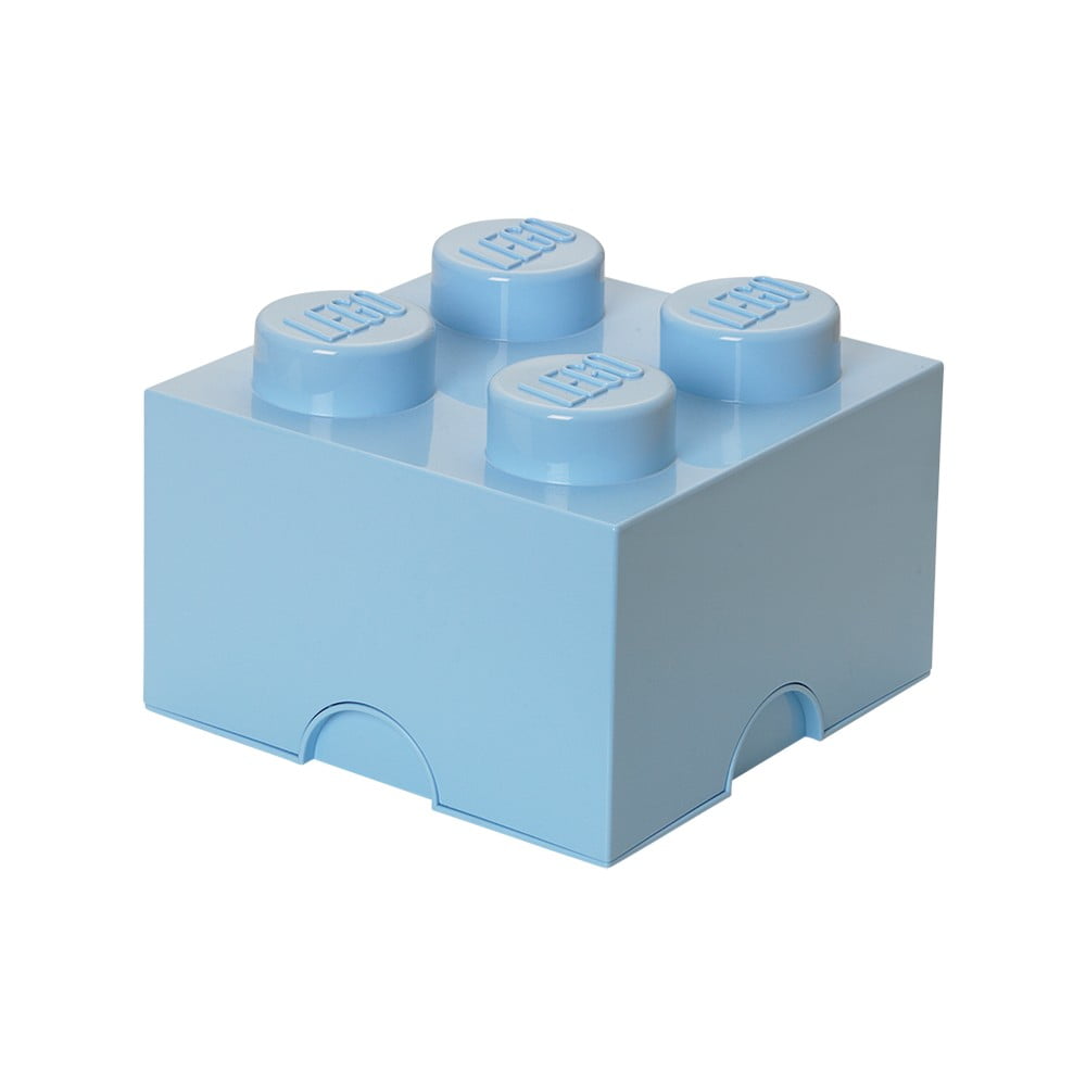E-shop Svetlomodrý úložný box štvorec LEGO®
