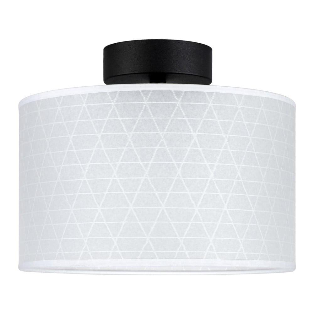 E-shop Biele stropné svietidlo so vzorom trojuholníkov Sotto Luce Taiko