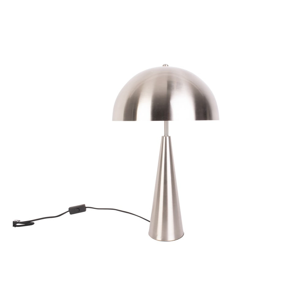 E-shop Stolová lampa v striebornej farbe Leitmotiv Sublime, výška 51 cm