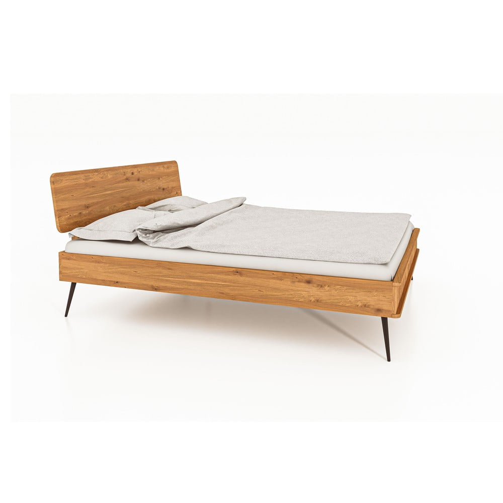 E-shop Dvojlôžková posteľ z dubového dreva 160x200 cm Kula 1 - The Beds