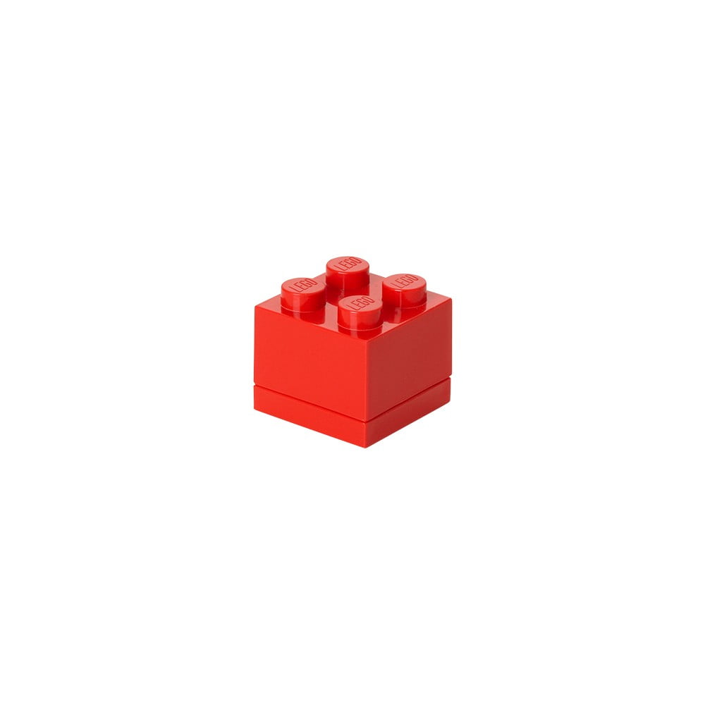 E-shop Červený úložný box LEGO® Mini Box