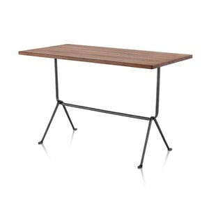 Jedálenský stôl s deskou z orechového dreva Magis Officina, dĺžka 80 cm