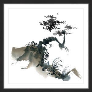 Obraz na plátne Marmont Hill Bonsai Habitat, 41 × 41 cm