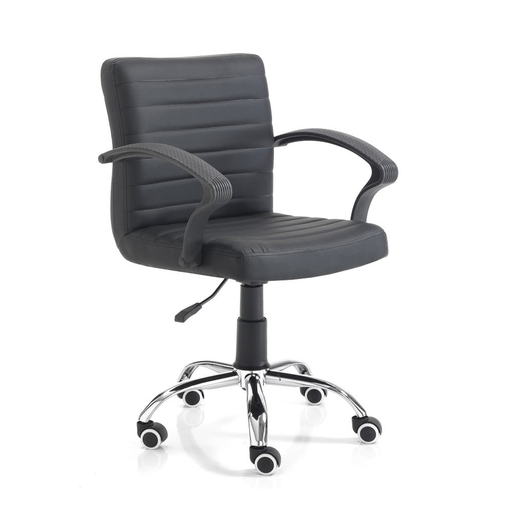 E-shop Čierna kancelárska stolička na kolečkách Tomasucci Pany
