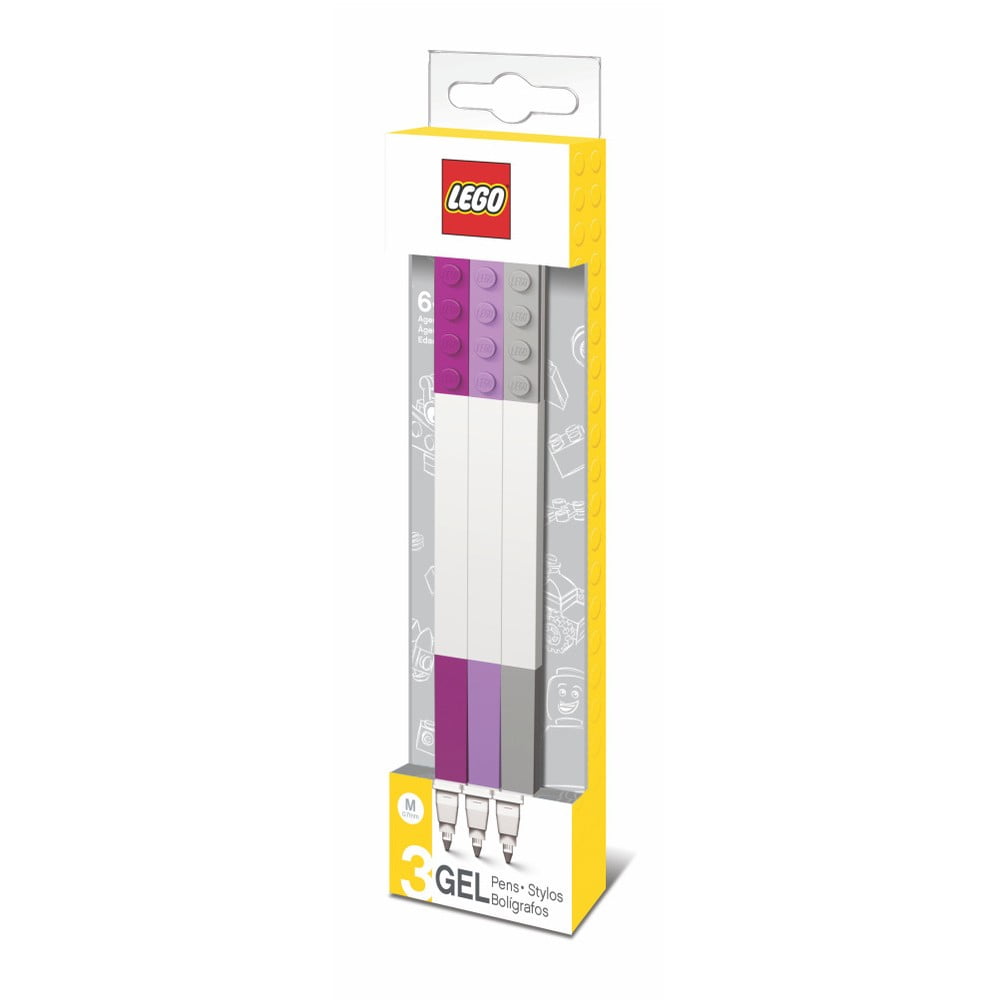 E-shop Sada 3 gélových pier LEGO®