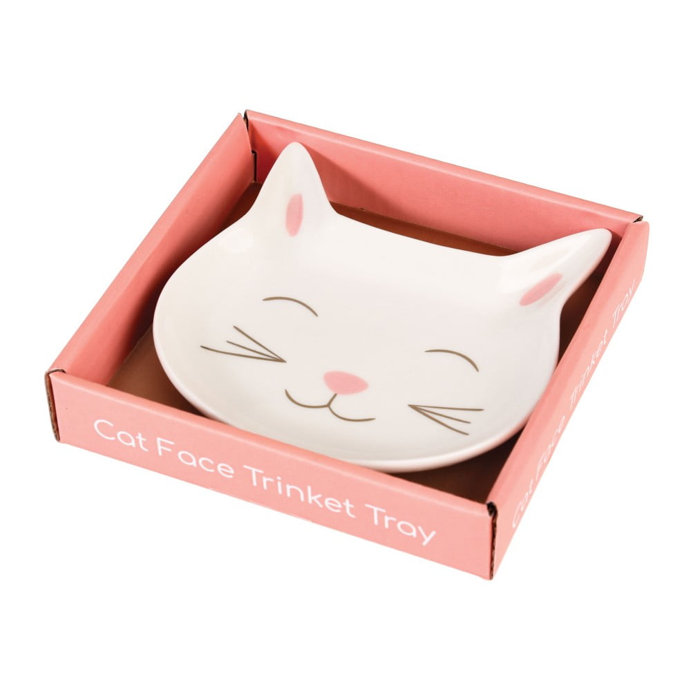 E-shop Ozdobný porcelánový tanierik Rex London Cat Face