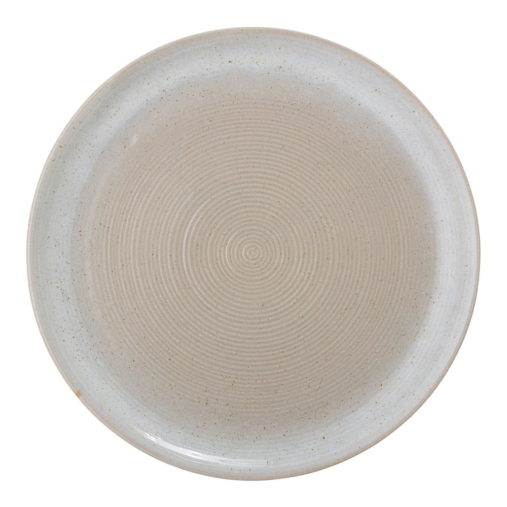 E-shop Béžový kameninový tanier Bloomingville Taupe, ø 27 cm