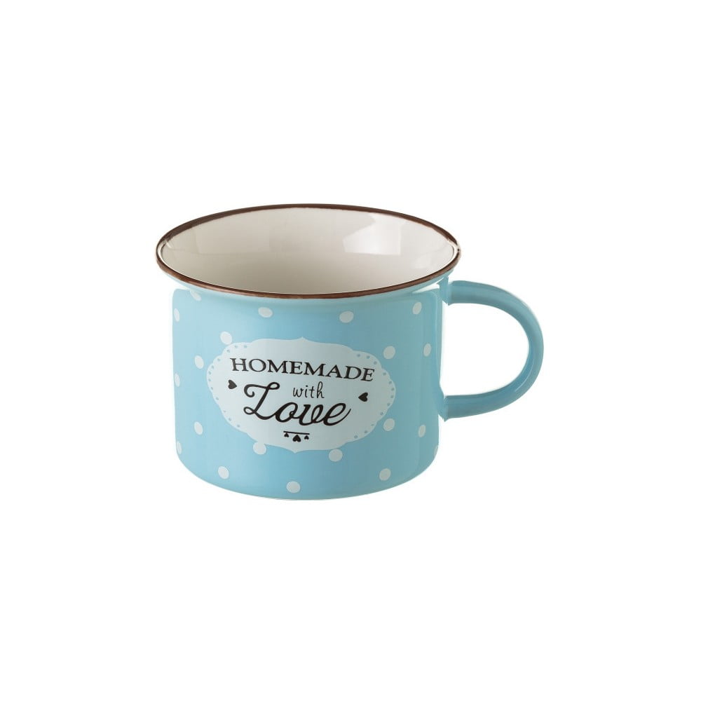 Obrázok Modrý porcelánový hrnček Unimasa Homemade, 170 ml