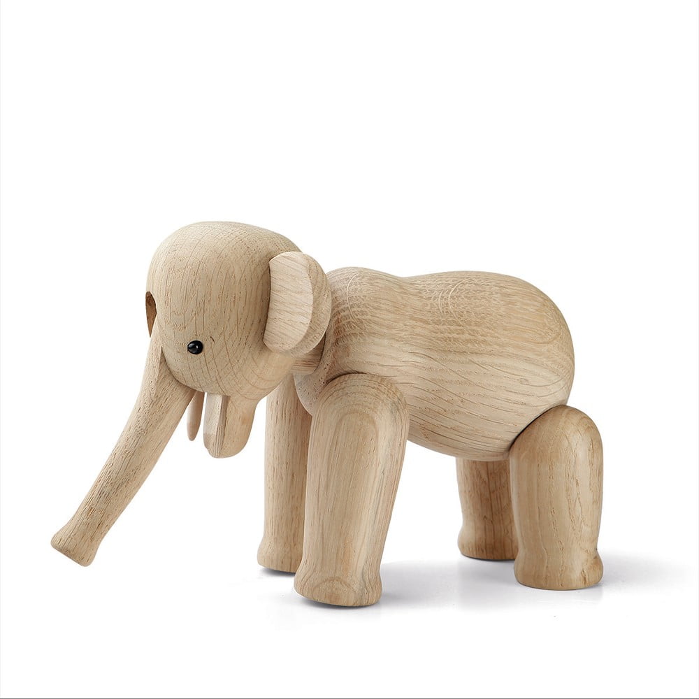 E-shop Soška z masívneho dubového dreva Kay Bojesen Denmark Elephant