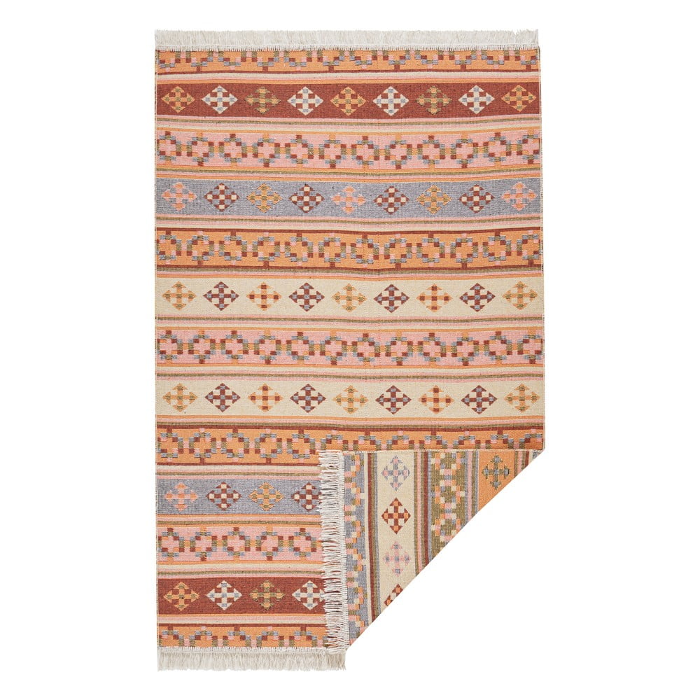 E-shop Bavlnený obojstranný koberec Hanse Home Switch Kaveri, 70 x 140 cm