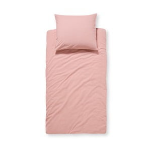Ružové bavlnené posteľné obliečky Damai Beat Blush, 200 x 140 cm