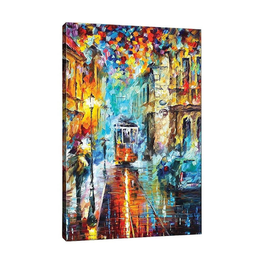 E-shop Obraz Rainy City, 40 × 60 cm