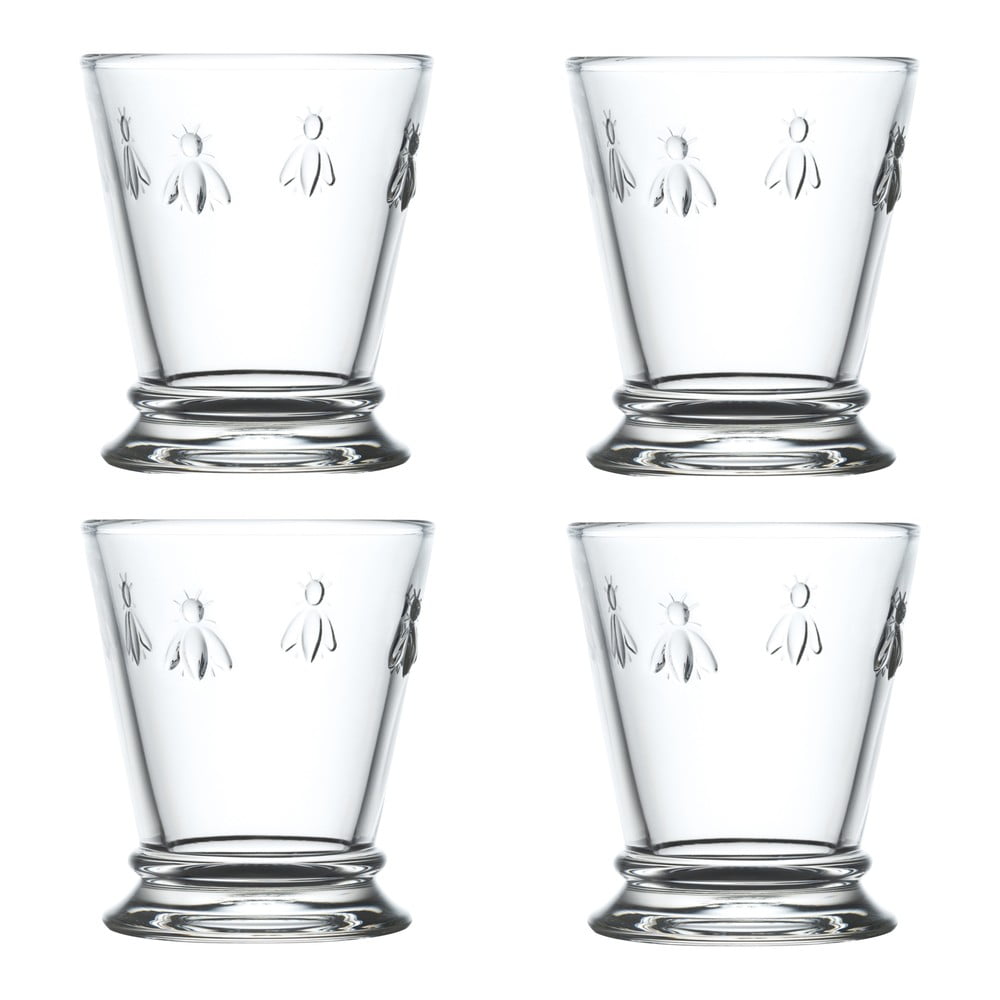E-shop Súprava 4 sklenených pohárov La Rochère Abeille Mismo
