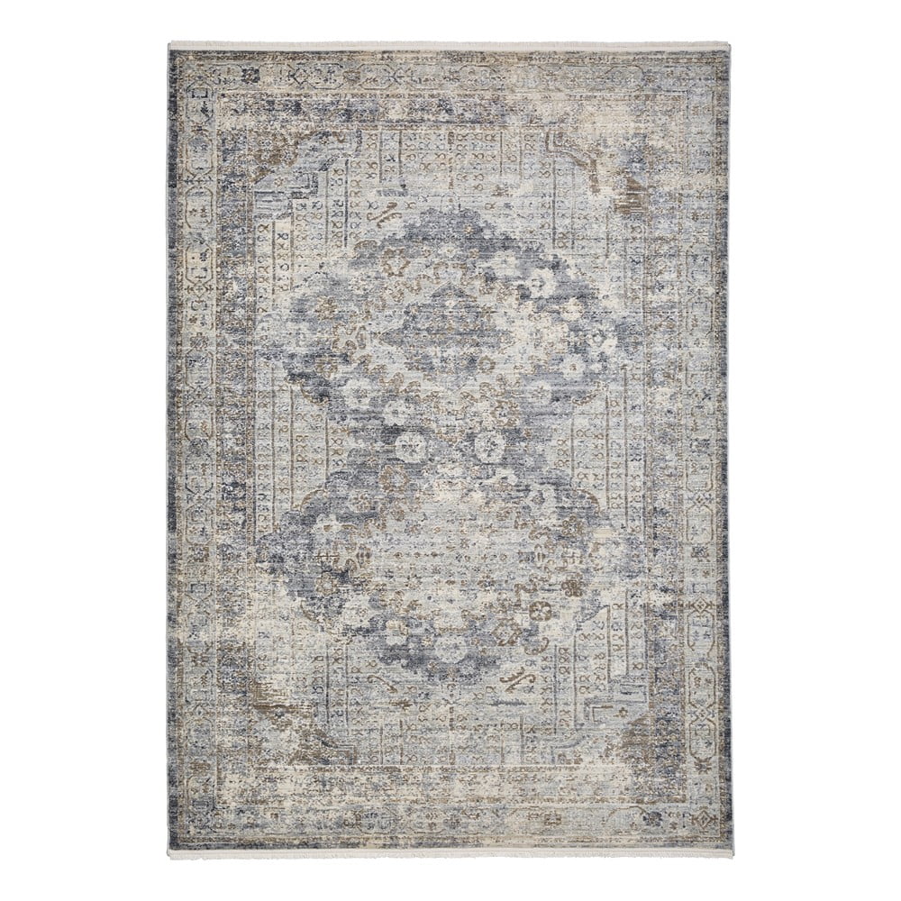 E-shop Sivý koberec Think Rugs Athena Grey, 120 x 170 cm