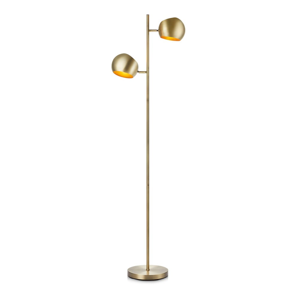 E-shop Stojacia lampa v zlatej farbe Edgar - Markslöjd