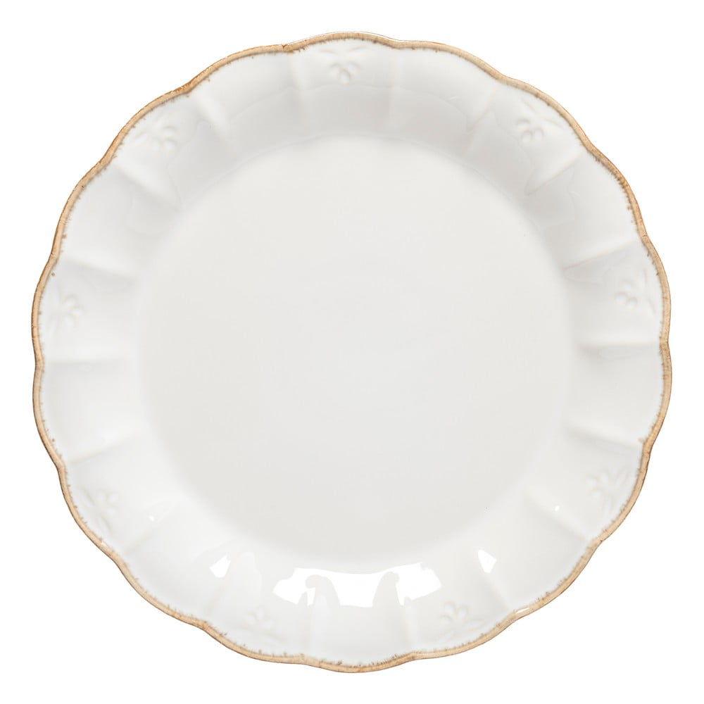 E-shop Biely kameninový tanier Casafina, ⌀ 29 cm